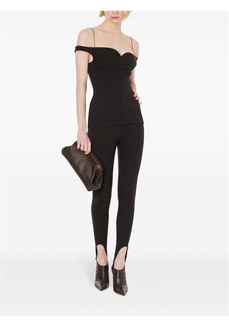 Leggings vita alta in nero Philosophy - donna PHILOSOPHY DI LORENZO SERAFINI | 030357280555